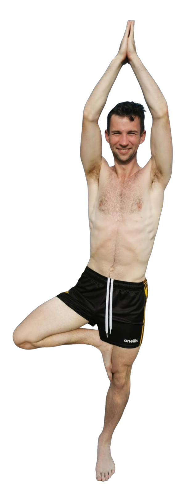 Danny in tree pose
